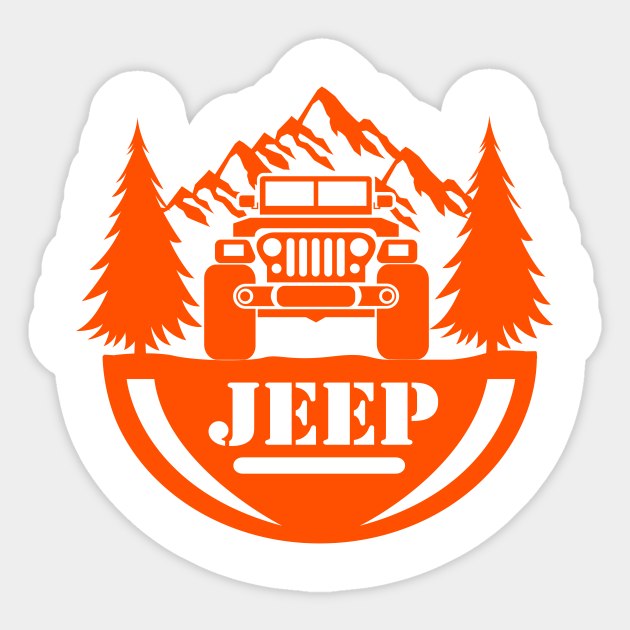 jeep Jeep Lover Sticker TeePublic